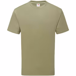 Fruit of the Loom Unisex Adult Cotton T-Shirt - S, Classic Olive