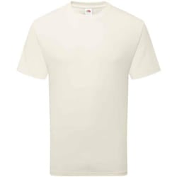 Fruit of the Loom Unisex Adult Cotton T-Shirt - XL, Natural