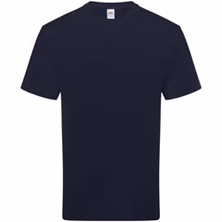 Fruit of the Loom Unisex Adult Cotton T-Shirt - L, Deep Navy