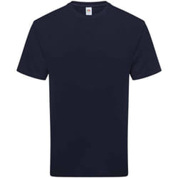 Fruit of the Loom Unisex Adult Cotton T-Shirt - L, Deep Navy