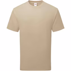 Fruit of the Loom Unisex Adult Cotton T-Shirt - S, Desert Sand