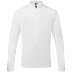 Premier Mens Essential Coolchecker Long-Sleeved Chef Shirt - 3XL, White