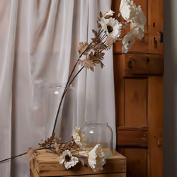 Hill Interiors Poppy Artificial Flower