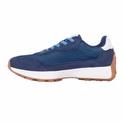 Regatta Mens Marine Heritage Suede Trainers - 10 UK, Navy/Coronet Blue