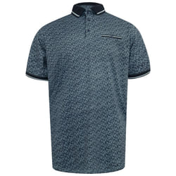 Duke Mens D555 Woolwich AOP Polo Shirt - S, Blue
