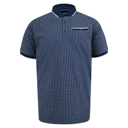 Duke Mens D555 Coventry AOP Kingsize Polo Shirt - 5XL, Navy