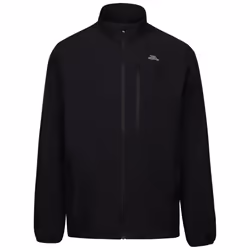 Trespass Mens Filmford Packaway Waterproof Jacket - XL, Black
