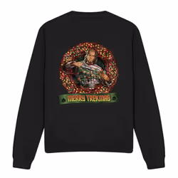 Star Trek Unisex Adult Merry Trekmas Christmas Sweatshirt - M, Black