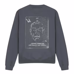 Star Trek Unisex Adult Join the Search Sweatshirt - XL, Charcoal