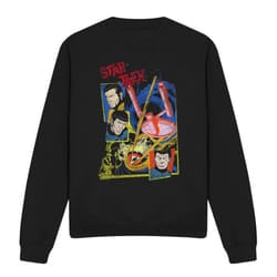 Star Trek Unisex Adult Eye of the Storm Sweatshirt - XXL, Black