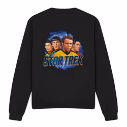 Star Trek Unisex Adult The Boys Sweatshirt - XXL, Black