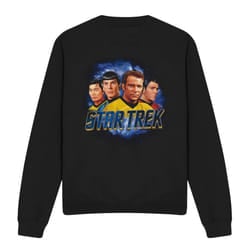 Star Trek Unisex Adult The Boys Sweatshirt - XXL, Black