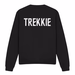 Star Trek Unisex Adult Trekkie Sweatshirt - XL, Black
