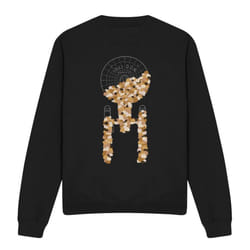 Star Trek Unisex Adult Tribble Takeover Sweatshirt - XL, Black