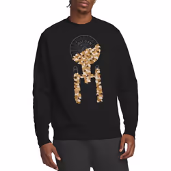Star Trek Unisex Adult Tribble Takeover Sweatshirt - XL, Black