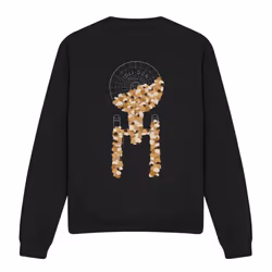 Star Trek Unisex Adult Tribble Takeover Sweatshirt - XXL, Black