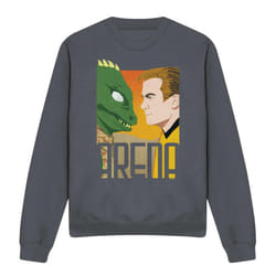 Star Trek Unisex Adult Arena Sweatshirt - M, Charcoal