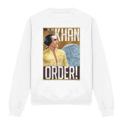 Star Trek Unisex Adult World Order Sweatshirt - M, White