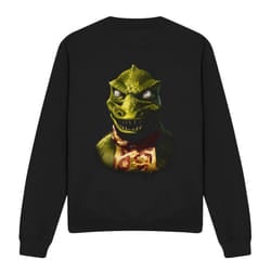 Star Trek Unisex Adult Gorn Bust Sweatshirt - M, Black