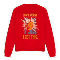 Star Trek Unisex Adult Got This Sweatshirt - XL, Red