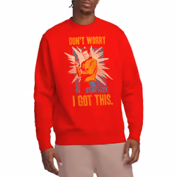 Star Trek Unisex Adult Got This Sweatshirt - XXL, Red
