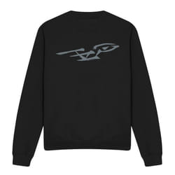 Star Trek Unisex Adult Bushwork Enterprise Sweatshirt - S, Black