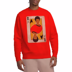 Star Trek Unisex Adult The Original Series Queen Sweatshirt - XL, Red