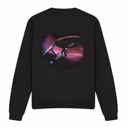 Star Trek Unisex Adult Prime Directive Sweatshirt - S, Black
