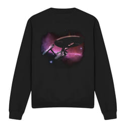 Star Trek Unisex Adult Prime Directive Sweatshirt - S, Black