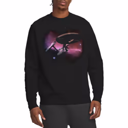 Star Trek Unisex Adult Prime Directive Sweatshirt - S, Black