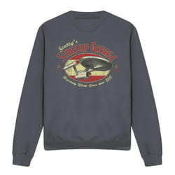 Star Trek Unisex Adult Scotty's Garage Sweatshirt - S, Charcoal