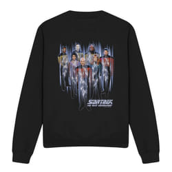 Star Trek Unisex Adult Beam Us Up Sweatshirt - S, Black