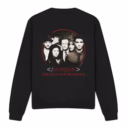 Scorpion Unisex Adult Cast Sweatshirt - XXL, Black
