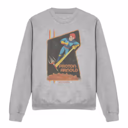 Scorpion Unisex Adult Proton Arnold Poster Sweatshirt - S, Sport Heather