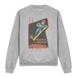 Scorpion Unisex Adult Proton Arnold Poster Sweatshirt - S, Sport Heather