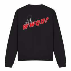 Star Trek Unisex Adult WWQD Sweatshirt - XXL, Black