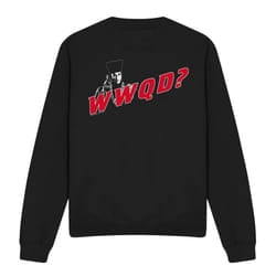Star Trek Unisex Adult WWQD Sweatshirt - XXL, Black