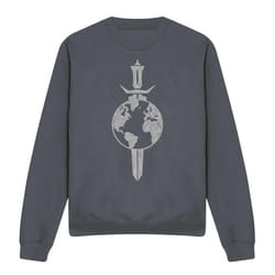Star Trek Unisex Adult Terran Empire Sweatshirt - S, Charcoal