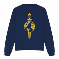 Star Trek Unisex Adult Terran Empire Sweatshirt - S, Navy