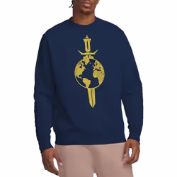 Star Trek Unisex Adult Terran Empire Sweatshirt - S, Navy