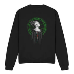 Star Trek Unisex Adult Borg Queen Sweatshirt - S, Black