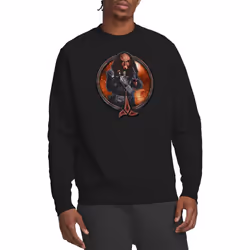 Star Trek Unisex Adult Gowron Sweatshirt - XXL, Black
