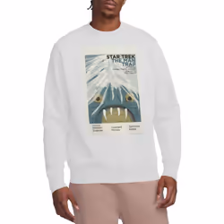 Star Trek Unisex Adult The Original Series Episode 1 Sweatshirt - S, White