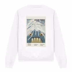 Star Trek Unisex Adult The Original Series Episode 1 Sweatshirt - L, White