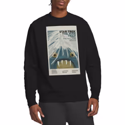 Star Trek Unisex Adult The Original Series Episode 1 Sweatshirt - M, Black