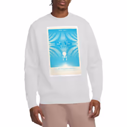 Star Trek Unisex Adult The Original Series Episode 3 Sweatshirt - S, White