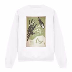 Star Trek Unisex Adult The Original Series Episode 4 Sweatshirt - XL, White