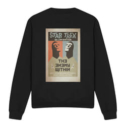 Star Trek Unisex Adult The Original Series Episode 5 Sweatshirt - XXL, Black
