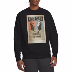 Star Trek Unisex Adult The Original Series Episode 5 Sweatshirt - XXL, Black