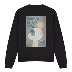 Star Trek Unisex Adult The Original Series Episode 9 Sweatshirt - XL, Black